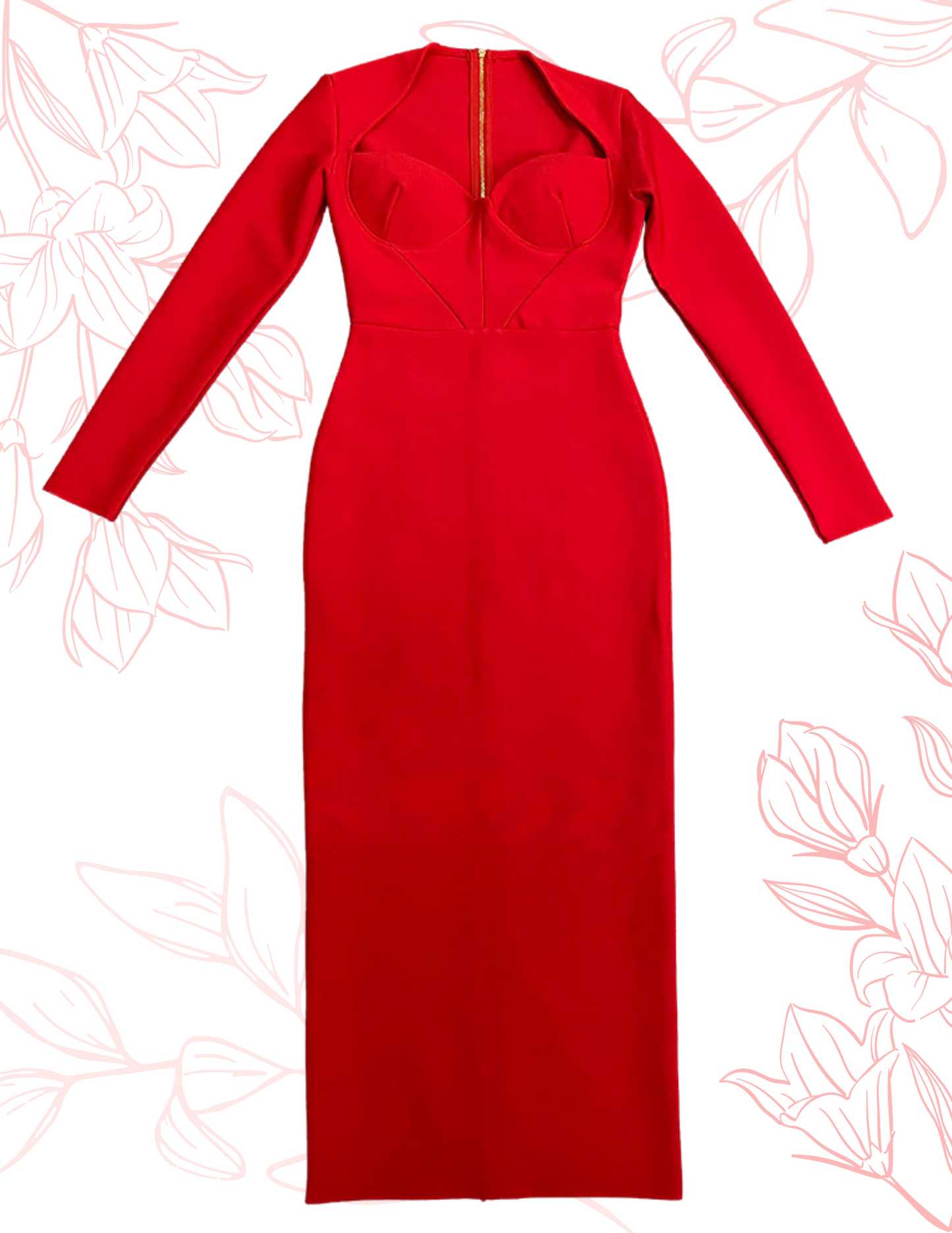 Teresa Elegant Red Dress