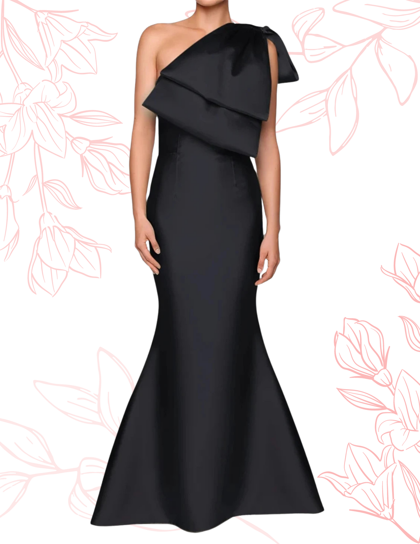 Willow Black Bow