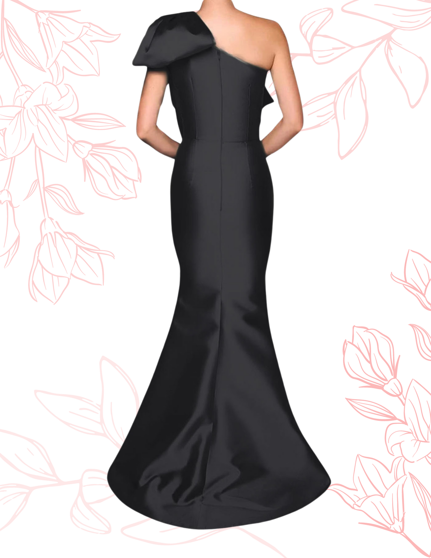 Willow Black Bow